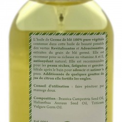 Huile de Germe de Blé Pure et Végétale - Dollania