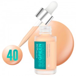 Superdrop Green Edition - Fond de Teint Huile Visage Teintée 40 - Maybelline New York