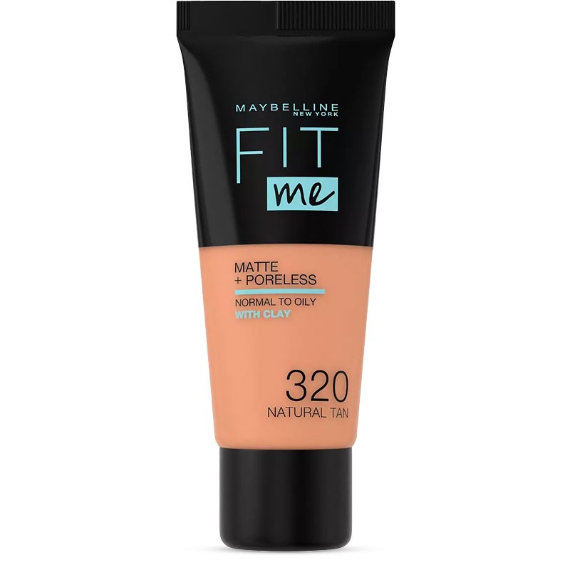 Fond de Teint Naturel Tan FIT ME MATTE & PORELESS - MAYBELLINE