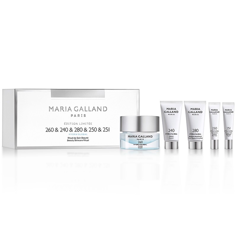 Coffret HydraGlobal 260 & 240 & 280 & 250 & 251 - MARIA GALLAND