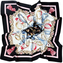 Noir et Rose poudré