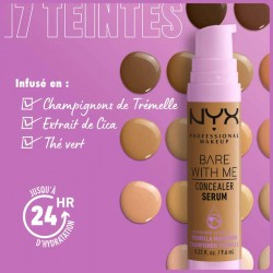 BARE WITH ME CONCEALER SERUM NYX - 03 Vanilla